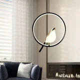 MrBird - Luxus-Pendelleuchte mit goldenem Vogel